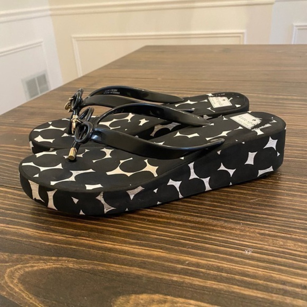Y2K Kate Spade Platform Sandals Size 9 - Picture 4 of 7